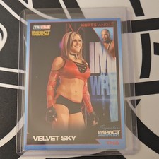 TRISTAR 2011 TNA Impact Wrestling Signature Velvet Sky Limited Edition 1/5 picture