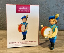 2022 Hallmark Keepsake Ornament 12 Days of Xmas Drummers Drumming 12th & Final picture