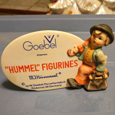 Goebel Hummel Porcelain Figurine by M.J. Hummel Hand Painted Multicolor picture