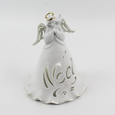 2002 Enesco Spirituelle Noel Angel Candleholder # 106409 picture