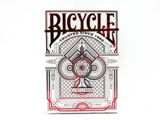 ONE NEW SEALED BICYCLE GENTLEMAN RED ACCENTS DECK BLACKOUT BROTHER 2015 LIMITED picture