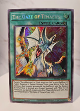 *READ* Casual Play/Deck Test Card *ENGLISH*: The Gaze of Timaeus - Secret Rare picture