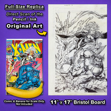 X-MEN #1 (1991 Cover A) Connecting Art 🔥 JIM LEE 11