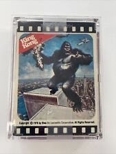 Complete 1976 Topps KING KONG trading card set with stickers In Case picture