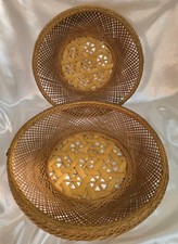 Baskets 2 Woven Rattan Wicker Bamboo? 10