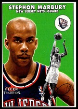 2000-01 Fleer Tradition Stephon Marbury #40 New Jersey Nets picture