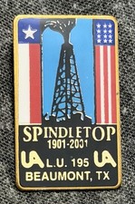 VTG UA Local 195 Pin Beaumont Texas Plumbers Pipefitters Steamfitters picture