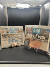 USA Today September 12, 2001 'Act of war' 9/11 coverage, Hunt For Bin Laden picture