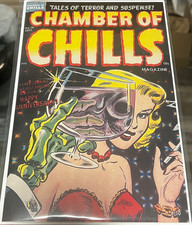 Chamber of Chills #19 Precode Horror FOIL Variant 1953 Harvey Homage LTD 10 picture