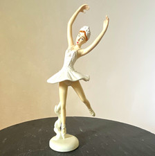 Vintage plastic ballerina cake topper picture