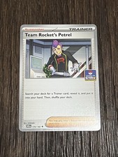Team Rocket’s Petrel 176/182 Asia Exclusive GYM Promo Pokemon TCG picture