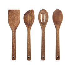 Lipper International Acacia Wood Cooking Tools, Set of 4 picture