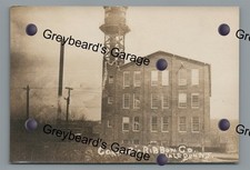 RPPC Columbia Ribbon Co Factory HALEDON NJ New Jersey Real Photo Postcard picture
