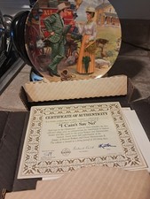 Bradford Exchange Certificate of Authenticity intact