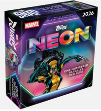 2026 Topps Neon Marvel Mega Box Brand - New PreSale Preorder picture