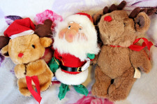 Santakin Santas Best Vintage Santa Claus & Friends Christmas Decorations Holiday picture