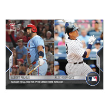 2022 MLB Topps NOW 880 ALBERT PUJOLS 696 HR TIES AROD FOR 4TH CARDINALS PRESALE picture