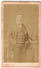 cdv Charles Gallot Paris man of the bourgeoisie to identify (1865) picture