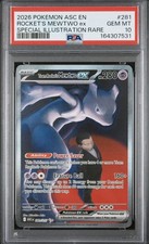 Pokemon TCG Ascended Heroes | Team Rockets Mewtwo Ex 281/217 | PSA 10 Gem Mint picture