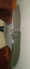 CH Knives Flipper EDC*D2*G10 Scales*Green*Premium Quality*5 Out of 5 Star* picture