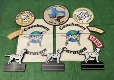 Vintage Coachmen Caravan Patches, Decals & Pins - Lot Of 11 picture