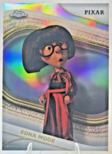 Edna Mode 2025 Topps Chrome Disney Pixar #154 Refractor The Incredibles picture