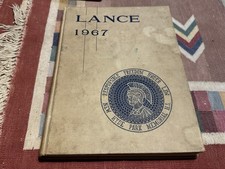 1967 New Hyde Park Memorial High School NY Yearbook Teacher Copy Mr Comstock picture