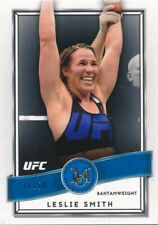 2016 TOPPS UFC MUSEUM COLLECTION #45 LESLIE SMITH BLUE PARALLEL CARD #37/50 picture