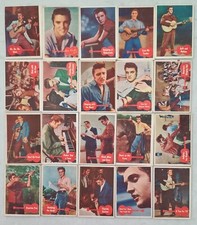 Mega Rare 1956 Elvis Presley Trading Cards complete vintage 66 card set picture