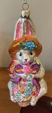 Vintage 1997 Christopher Radko Rosie Ohare Glass Ornament 7β picture