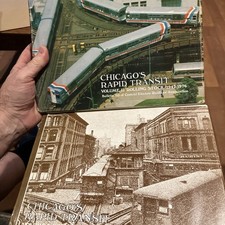 2 Vol Chicago's Rapid Transit 1 Rolling Stock 1892-1947 2 Rolling Stock 1947-76 picture