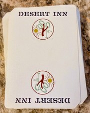 Orig.Vintage DESERT INN CASINO Non-Cancelled Playing Card Deck with Box picture
