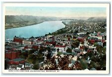 c1940s Bird's Eye View From Lexington Pike Maysville Kentucky KY Houses Postcard picture
