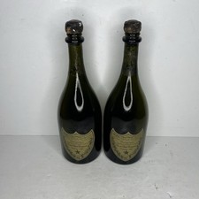 Dom Perignon Empty Bottles Vintage 1982 Labels & Corks Display Man Cave *READ picture