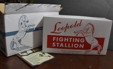 Leopold-Breyer Vintage Club EXCLUSIVE-Fighting Stallion Mold-#365/500 SEALED picture