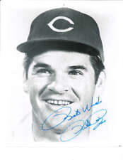 Pete rose signed 8x10 b&w photo bxrose picture