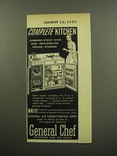 1959 General Chef Kitchen Unit Advertisement - Complete Kitchen picture