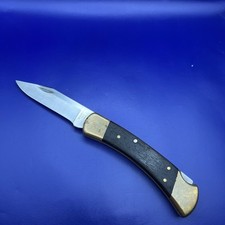Vintage 1989 Buck 110 Folding Knife USA picture