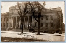 c1910's Memorial Hall Building Scene Street Columbus Ohio OH RPPC Photo Postcard picture