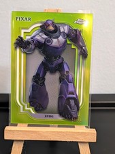 Topps 2024 Topps Chrome Disney  Pixar Zurg Green Parallel Card #69 39/99 picture