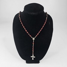Red Burgundy Beaded 19