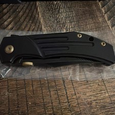 Kansept Knives Orion Framelock Black Titanium Folding S35VN 1089A4 MANY EXTRAS picture