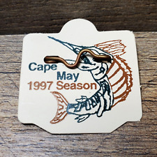 1997 Cape May NJ Seasonal Beach Tag Badge New Jersey picture