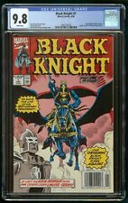 BLACK KNIGHT #1 (1990) CGC 9.8 1st SOLO WHITE PAGES picture