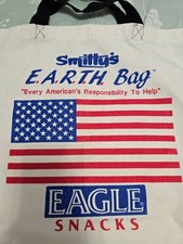 RARE Vintage Smittys Arizona EARTH Bag Cotton Tote Fred Meyer Fry's Coke Eagle picture