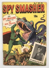 Spy Smasher #7 GD+ 2.5 RESTORED 1942 picture