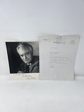 Vintage Barry Goldwater Signed Photograph and 1963 Typed Letter from U.S. Senate picture
