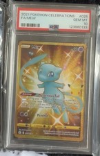 Pokemon Card - Mew 025/025 Celebrations 25th Anniversary Holo - PSA 10 picture