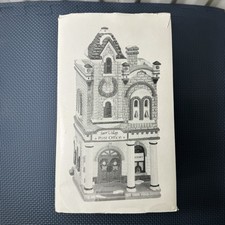 Department 56 Snow Village 1992 “Village Post Office” #5422-4 RETIRED Lighted picture