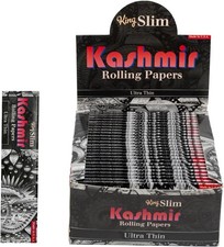 Kashmir Ultra Thin King Slim Rolling Papers 25 Pack Box 800 Leaves picture